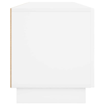 tv-meubel 180 x 34,5 x 40 cm Wit Bewerkt hout