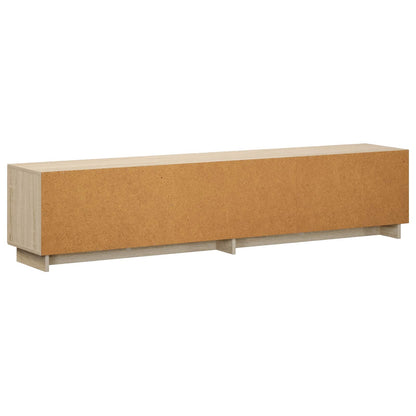 tv-meubel 180 x 34,5 x 40 cm Sonoma Eiken Bewerkt hout