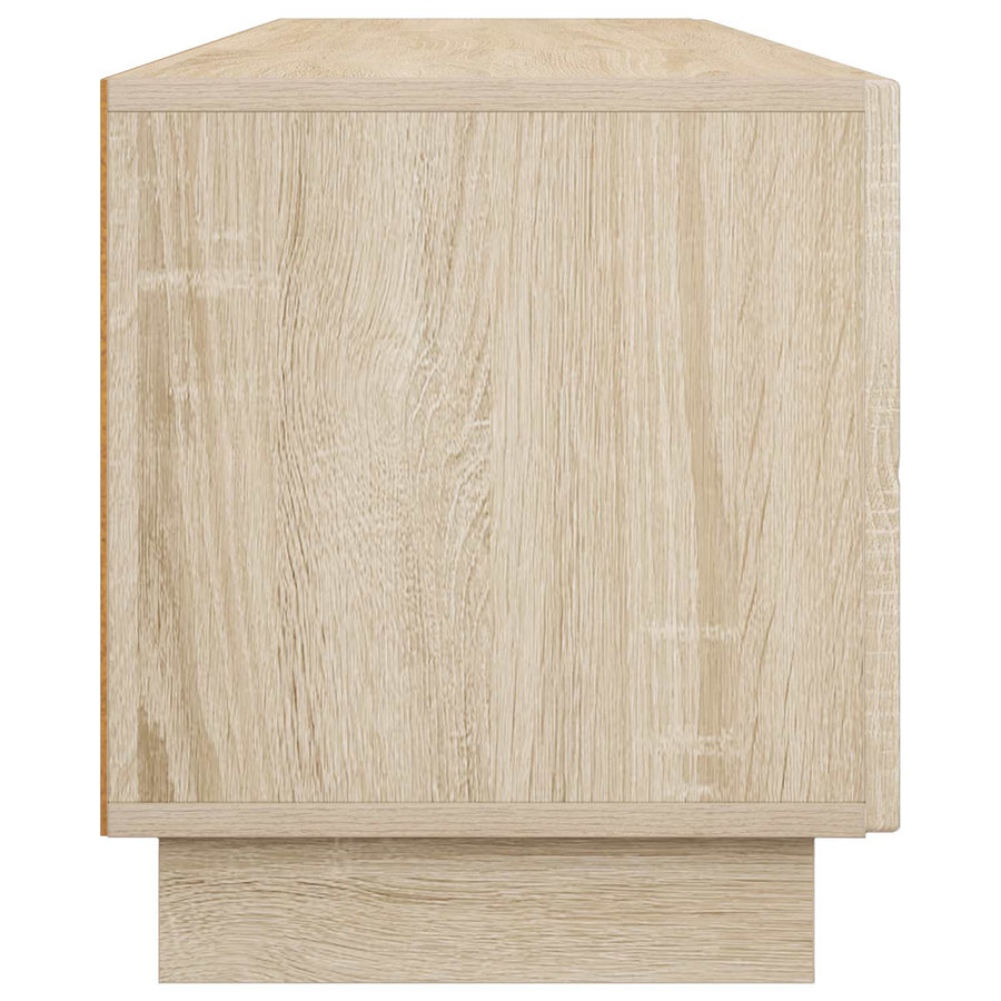 tv-meubel 180 x 34,5 x 40 cm Sonoma Eiken Bewerkt hout