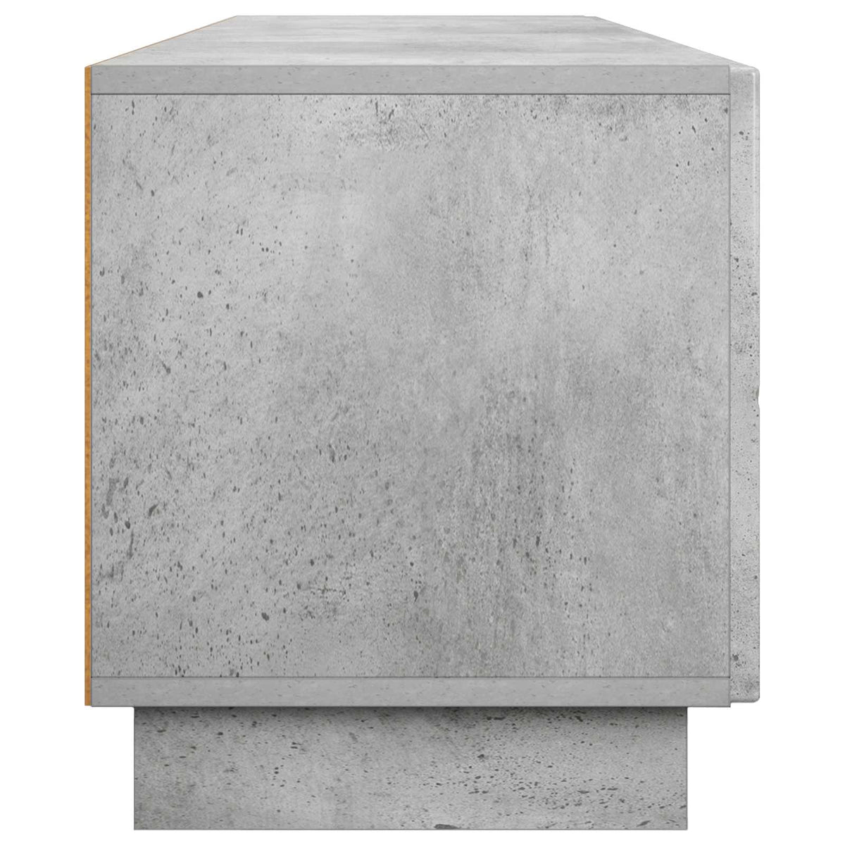 tv-meubel 180 x 34,5 x 40 cm Betongrijs Bewerkt hout