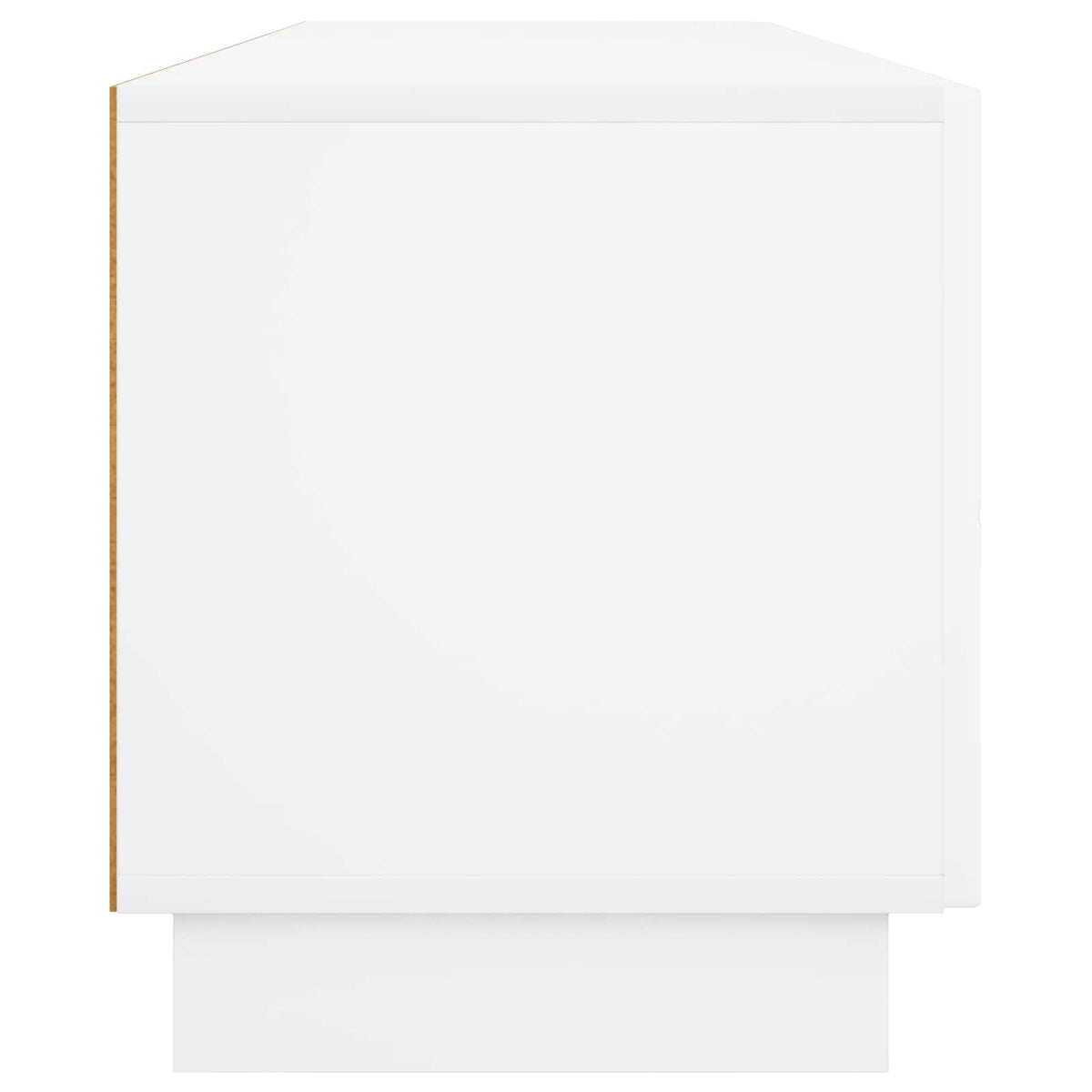 tv-meubel 180 x 34,5 x 40 cm Hoogglans Wit Bewerkt hout