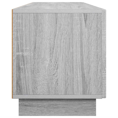 tv-meubel 180 x 34,5 x 40 cm Grijs Sonoma Bewerkt hout