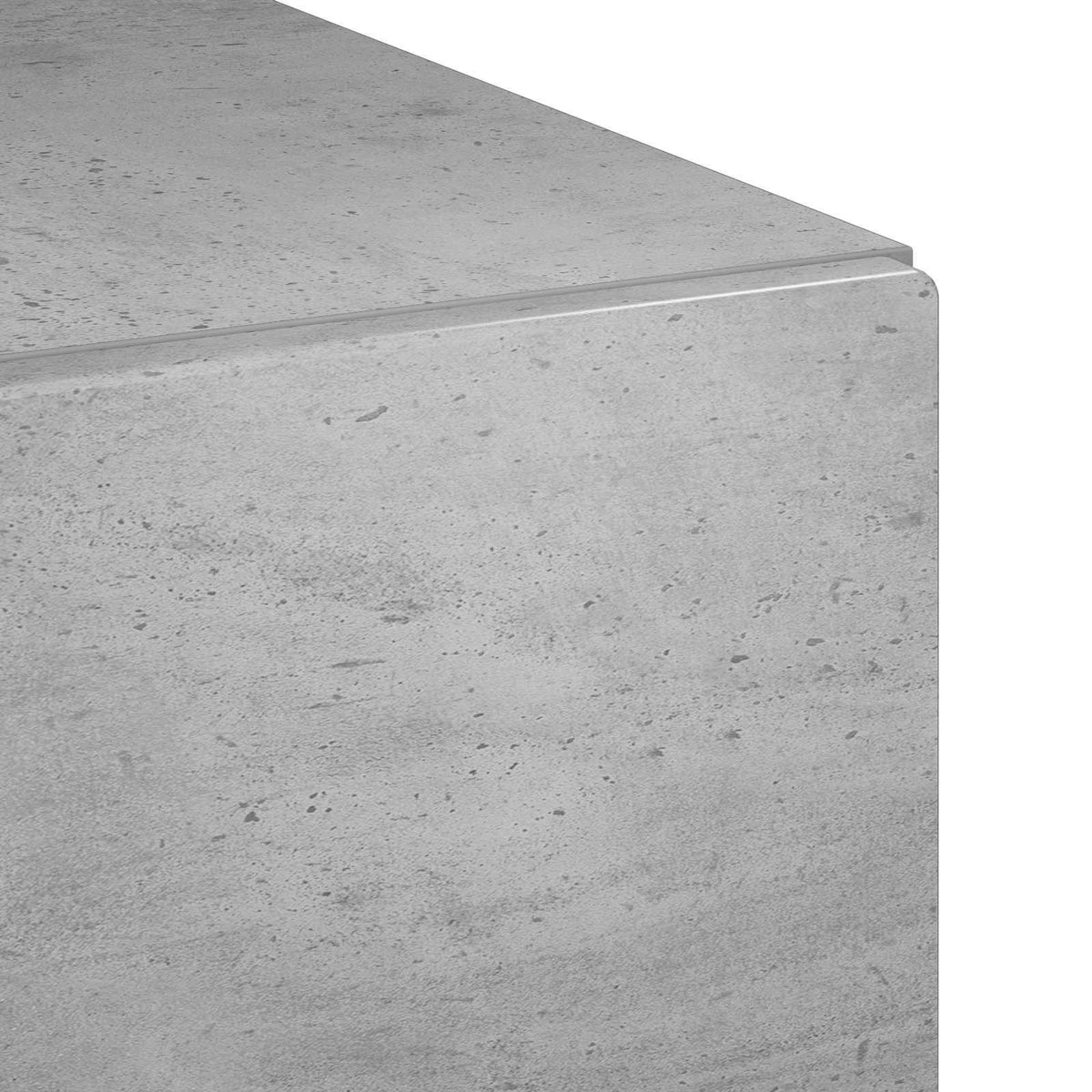 Badkamerkast Betongrijs 36.5 x 38 x 180 cm Bewerkt hout