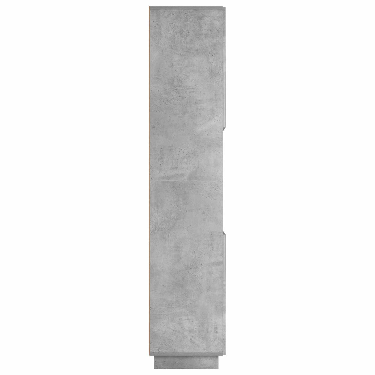 Badkamerkast Betongrijs 36.5 x 38 x 180 cm Bewerkt hout