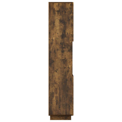Badkamerkast Gerookt eiken 36.5 x 38 x 180 cm Bewerkt hout