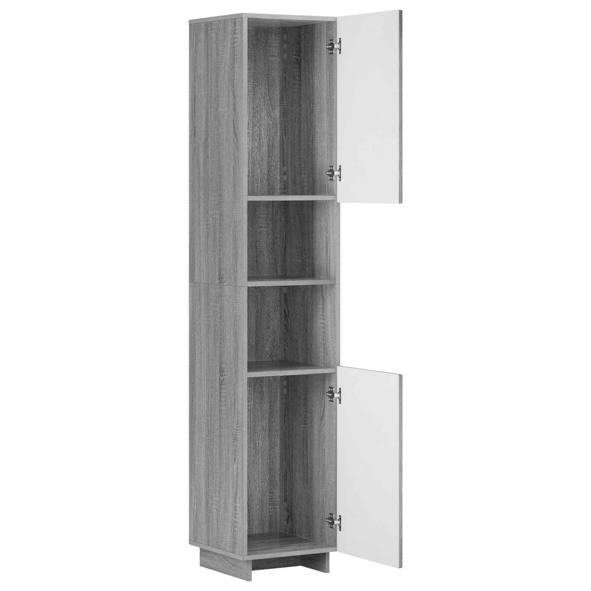 Badkamerkast Grijs Sonoma 36.5 x 38 x 180 cm Bewerkt hout