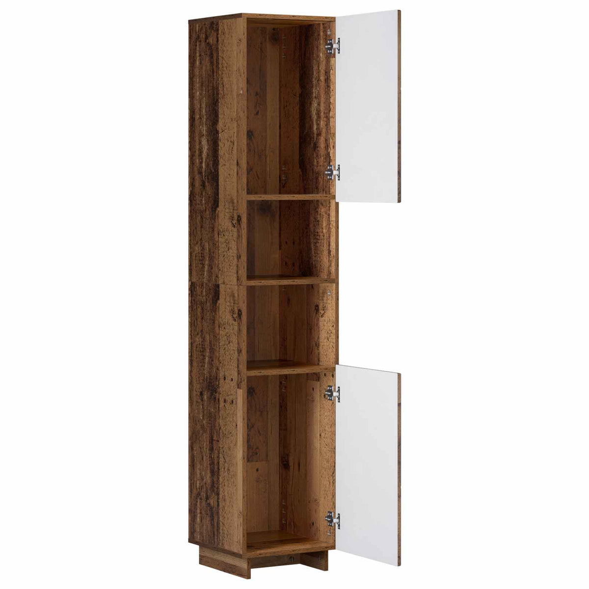 Badkamerkast Oud hout 36.5 x 38 x 180 cm Bewerkt hout