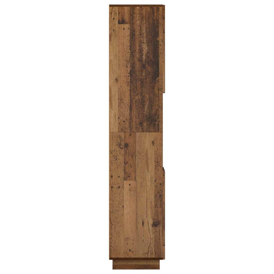 Badkamerkast Oud hout 36.5 x 38 x 180 cm Bewerkt hout