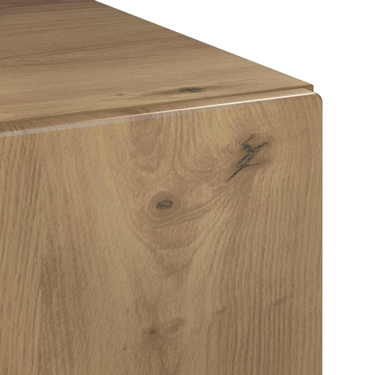 Badkamerkast Artisanaal eiken 36.5 x 38 x 180 cm Bewerkt hout