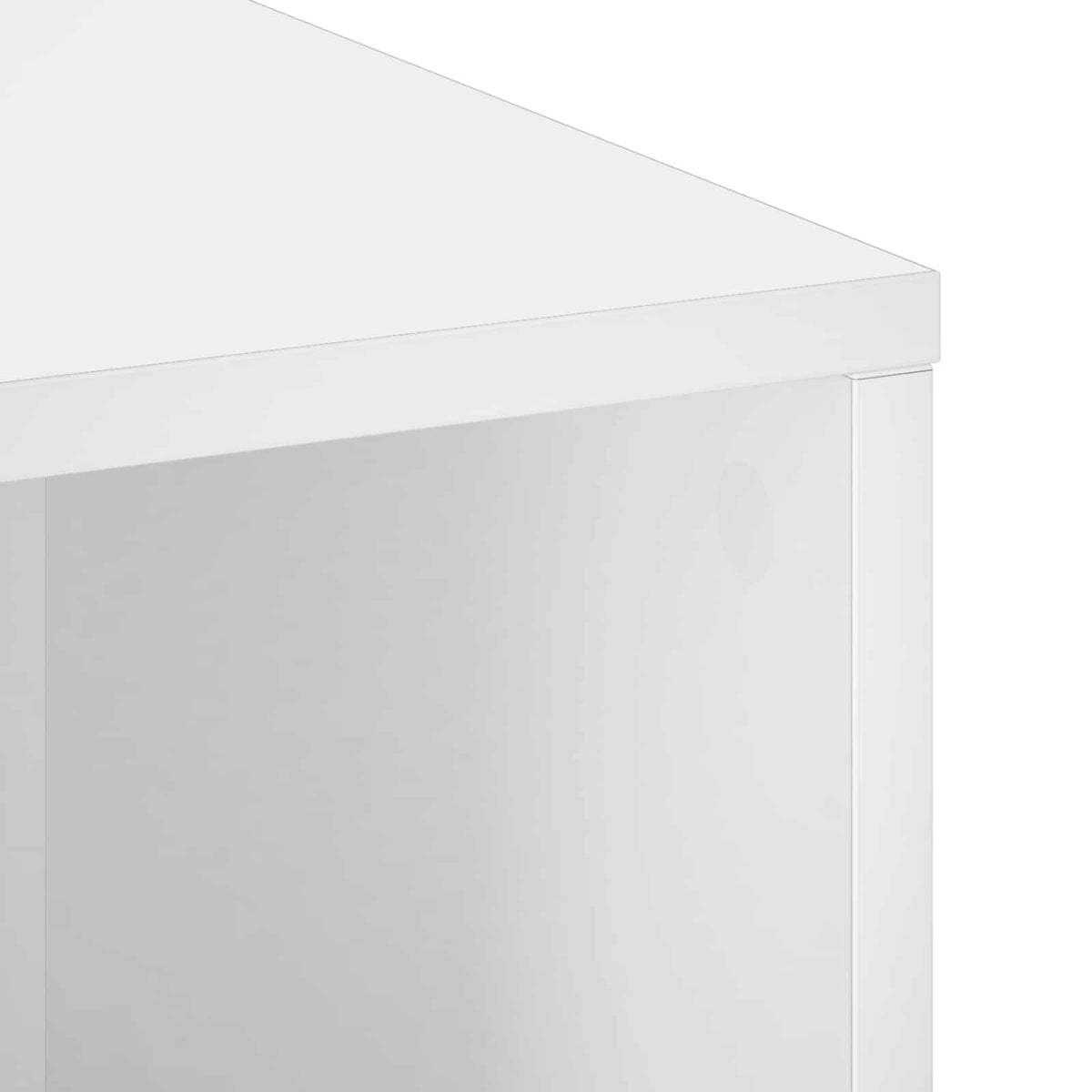 Badkamerkast Wit 36,5 x 38 x 95 cm Bewerkt hout