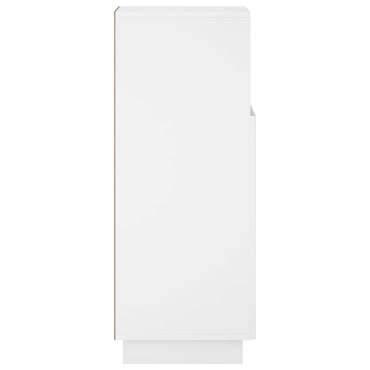 Badkamerkast Wit 36,5 x 38 x 95 cm Bewerkt hout