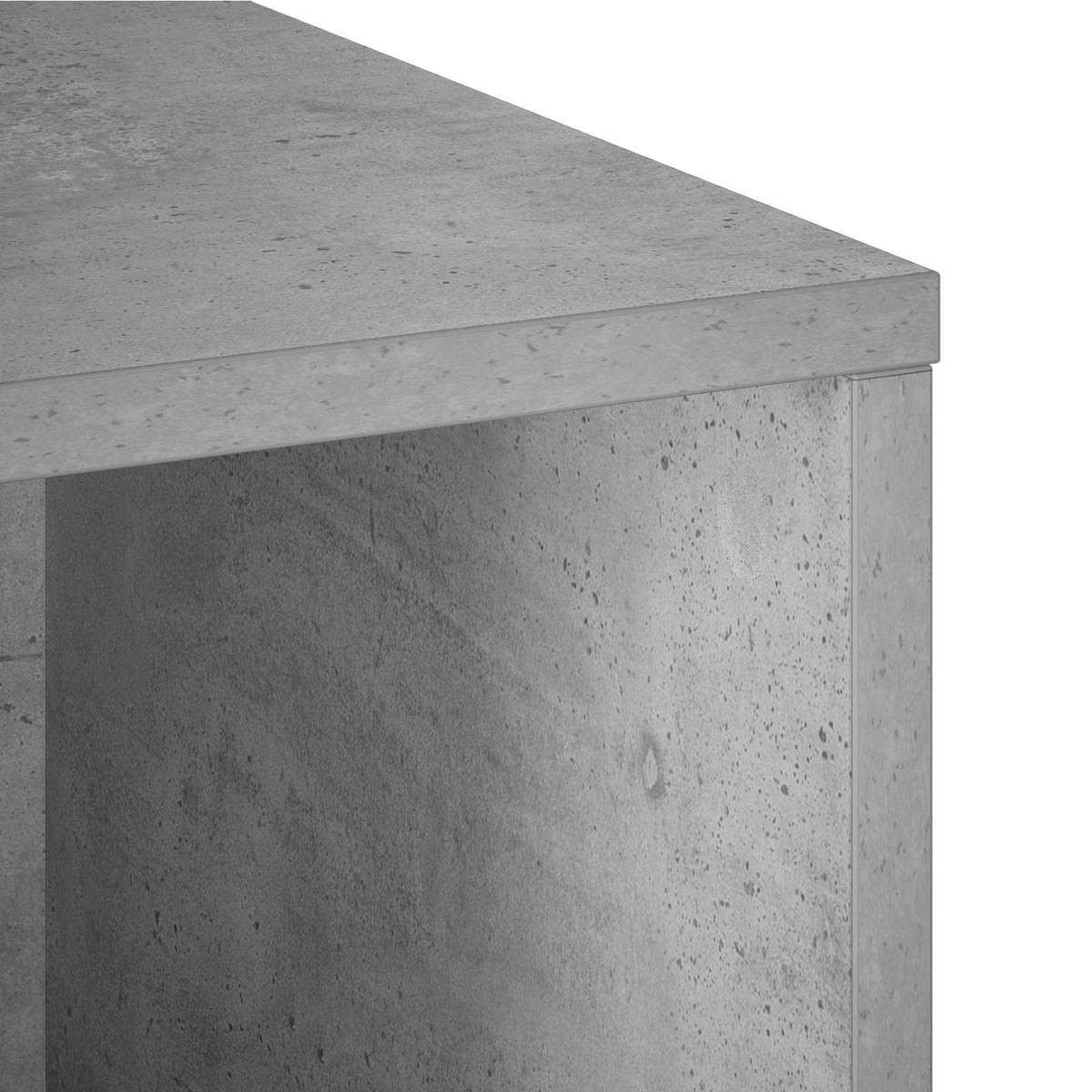 Badkamerkast Betongrijs 36,5 x 38 x 95 cm Bewerkt hout
