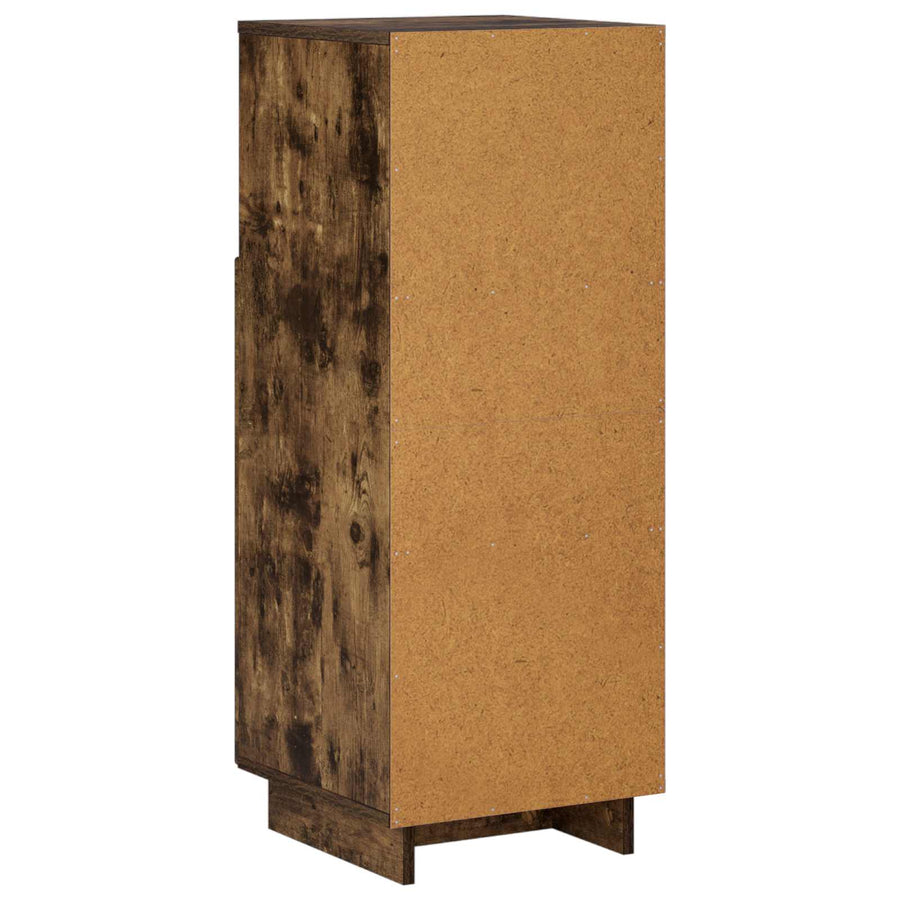 Badkamerkast Gerookt eiken 36,5 x 38 x 95 cm Bewerkt hout