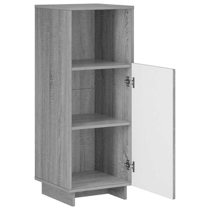 Badkamerkast Grijs Sonoma 36,5 x 38 x 95 cm Bewerkt hout