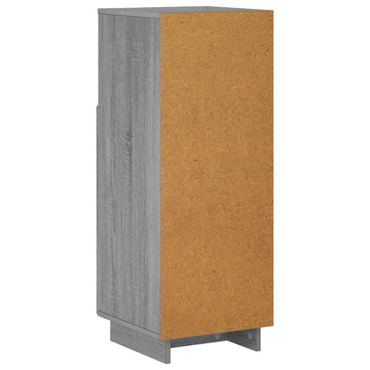 Badkamerkast Grijs Sonoma 36,5 x 38 x 95 cm Bewerkt hout