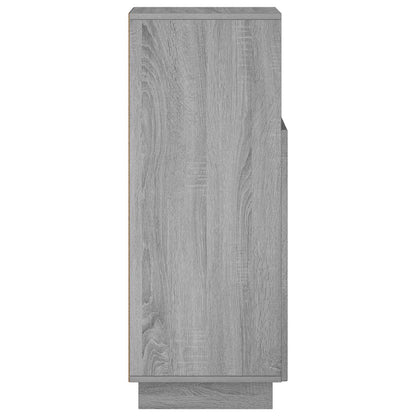Badkamerkast Grijs Sonoma 36,5 x 38 x 95 cm Bewerkt hout