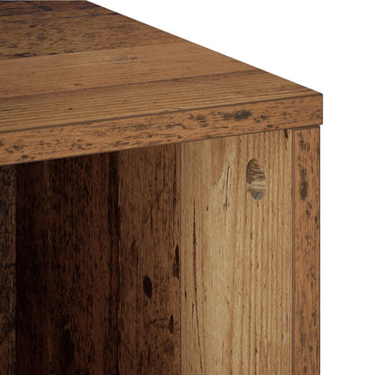 Badkamerkast Oud hout 36,5 x 38 x 95 cm Bewerkt hout