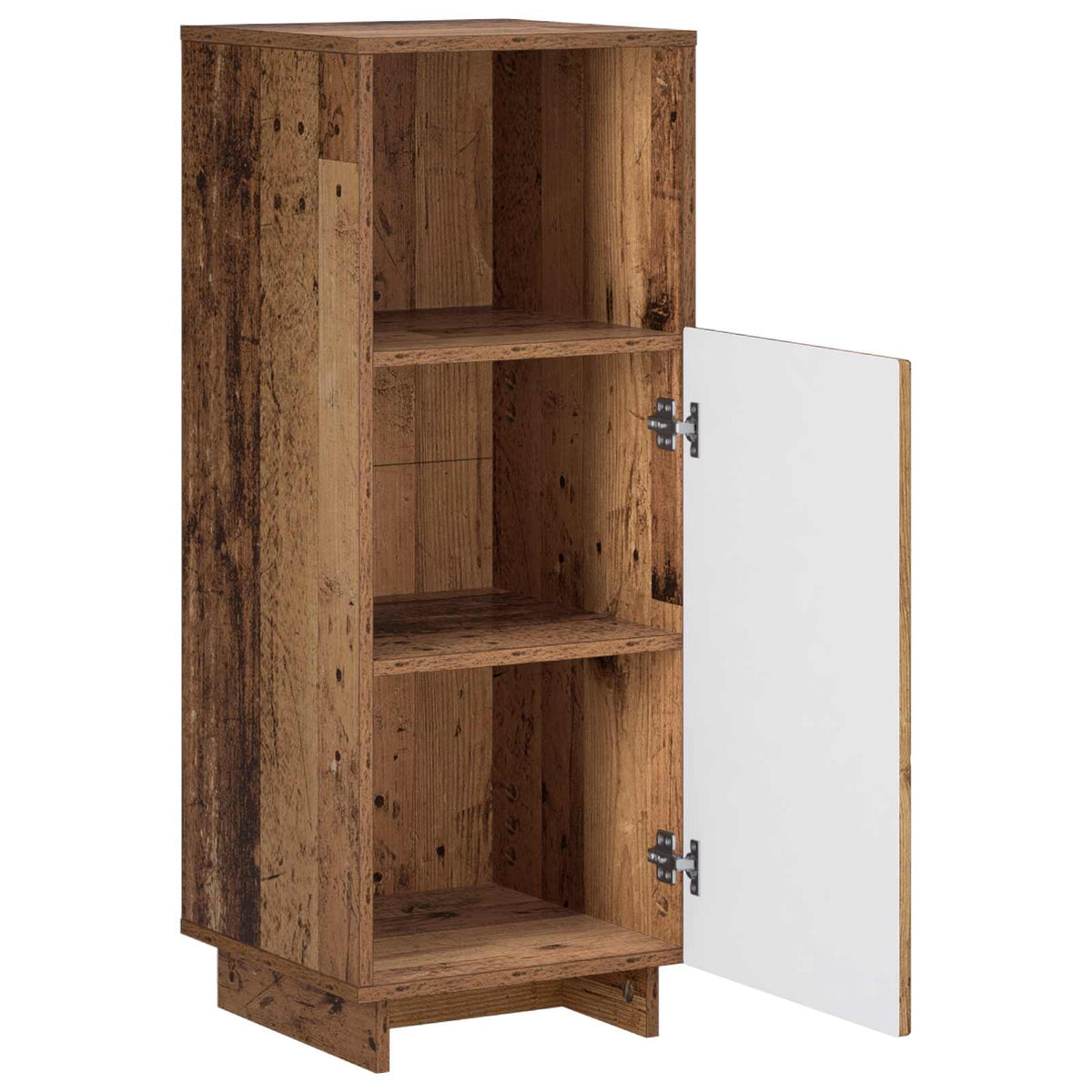 Badkamerkast Oud hout 36,5 x 38 x 95 cm Bewerkt hout