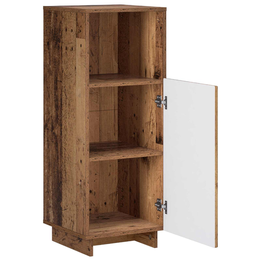 Badkamerkast Oud hout 36,5 x 38 x 95 cm Bewerkt hout