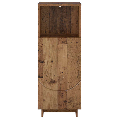 Badkamerkast Oud hout 36,5 x 38 x 95 cm Bewerkt hout