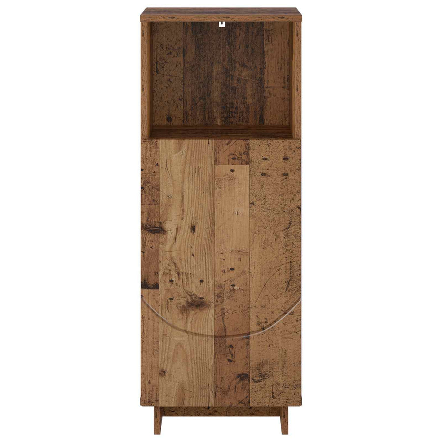 Badkamerkast Oud hout 36,5 x 38 x 95 cm Bewerkt hout
