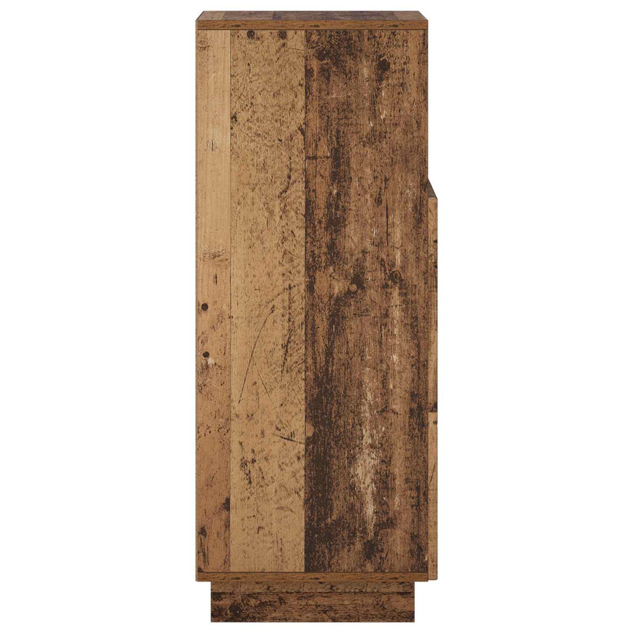 Badkamerkast Oud hout 36,5 x 38 x 95 cm Bewerkt hout