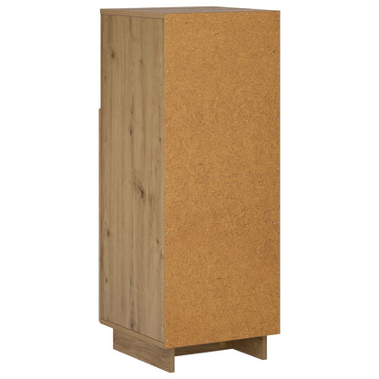 Badkamerkast Artisanaal eiken 36,5 x 38 x 95 cm Bewerkt hout