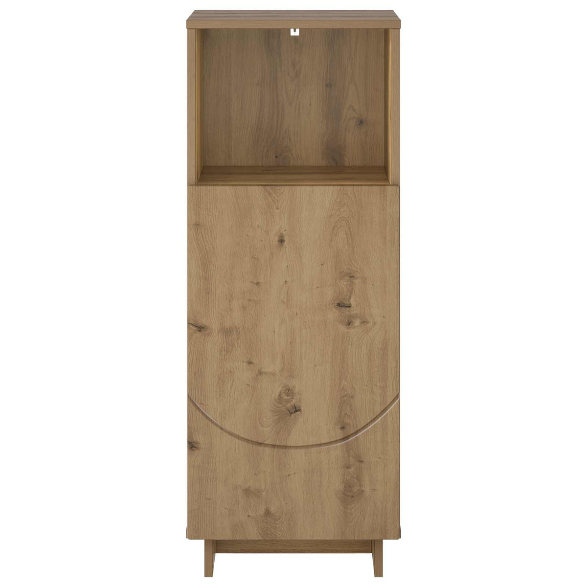 Badkamerkast Artisanaal eiken 36,5 x 38 x 95 cm Bewerkt hout