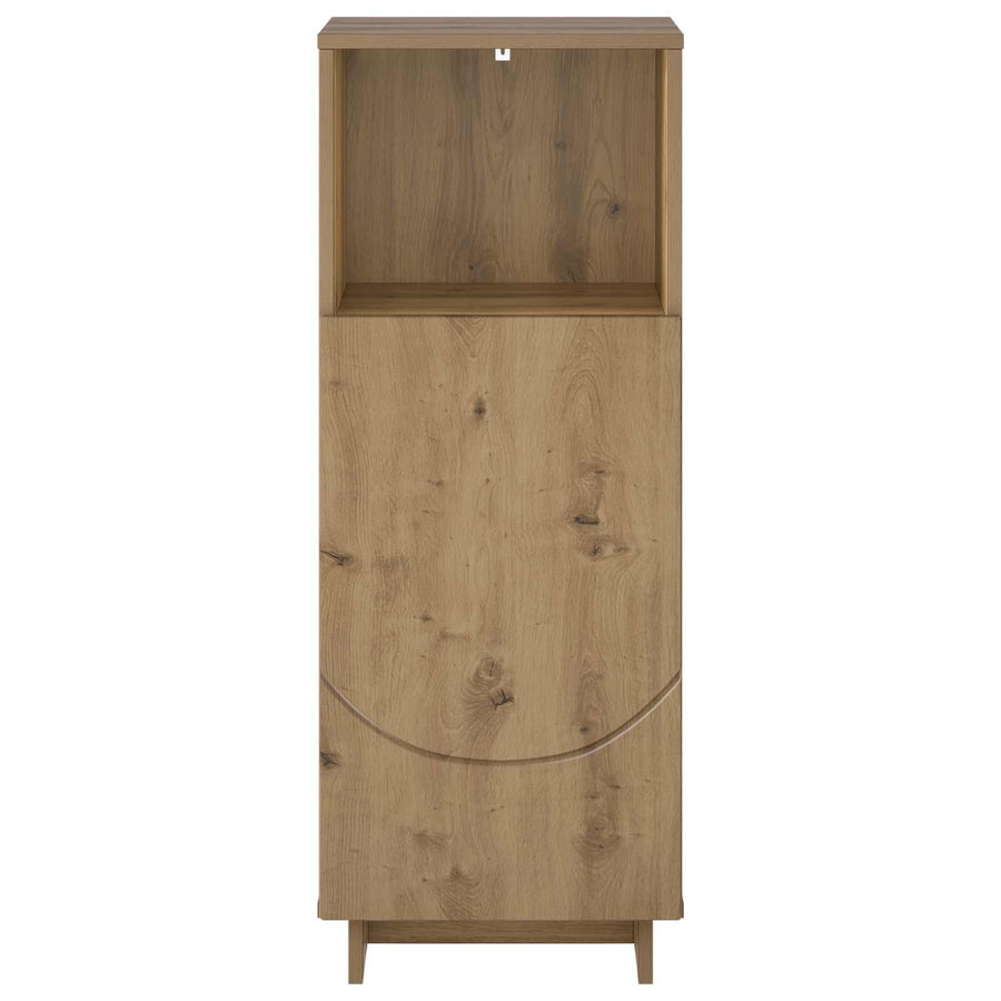 Badkamerkast Artisanaal eiken 36,5 x 38 x 95 cm Bewerkt hout