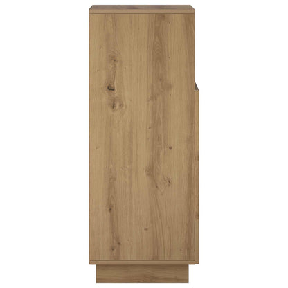 Badkamerkast Artisanaal eiken 36,5 x 38 x 95 cm Bewerkt hout