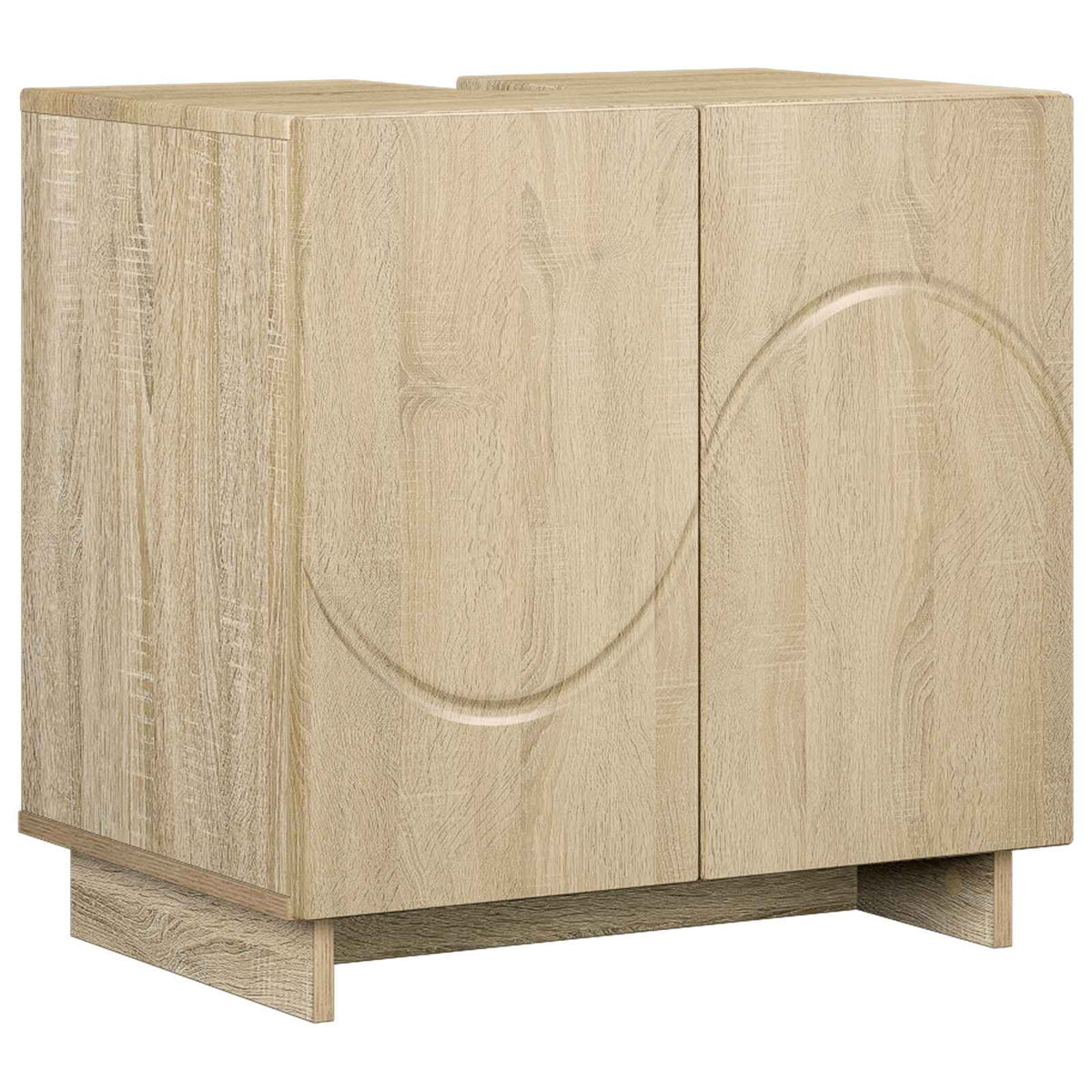Badkamerkast Sonoma Eiken 60 x 41 x 58 cm Bewerkt hout