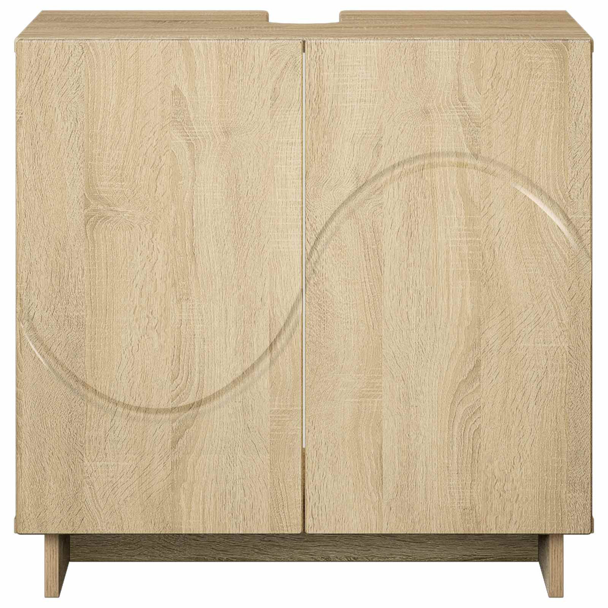 Badkamerkast Sonoma Eiken 60 x 41 x 58 cm Bewerkt hout