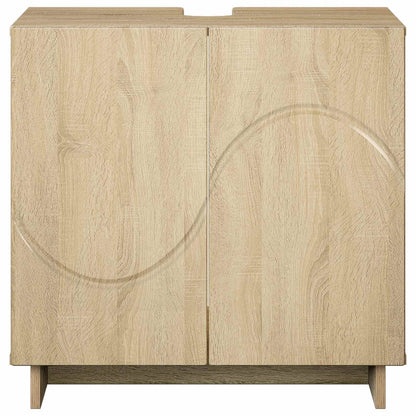 Badkamerkast Sonoma Eiken 60 x 41 x 58 cm Bewerkt hout