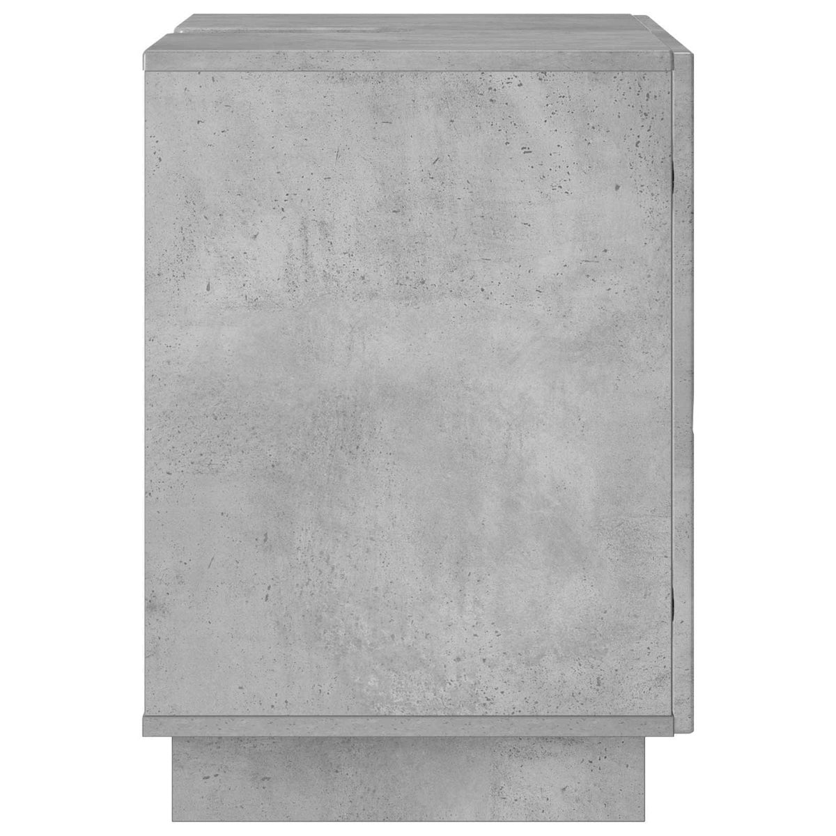 Badkamerkast Betongrijs 60 x 41 x 58 cm Bewerkt hout