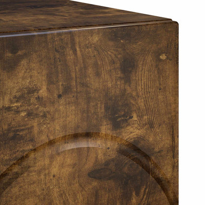 Badkamerkast Gerookt eiken 60 x 41 x 58 cm Bewerkt hout