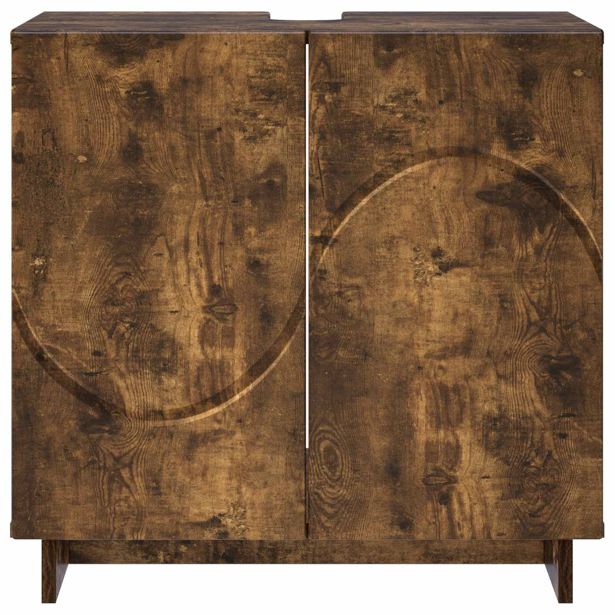 Badkamerkast Gerookt eiken 60 x 41 x 58 cm Bewerkt hout