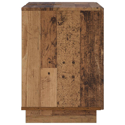 Badkamerkast Oud hout 60 x 41 x 58 cm Bewerkt hout