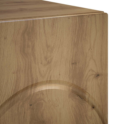 Badkamerkast Artisanaal eiken 60 x 41 x 58 cm Bewerkt hout