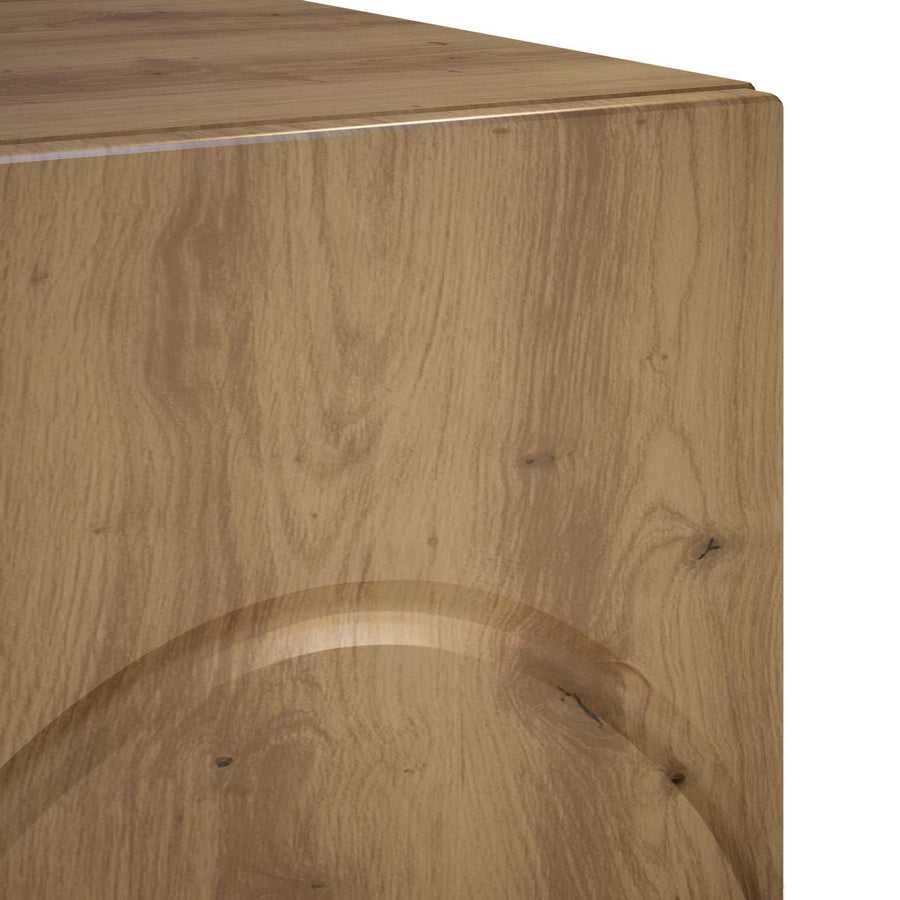 Badkamerkast Artisanaal eiken 60 x 41 x 58 cm Bewerkt hout