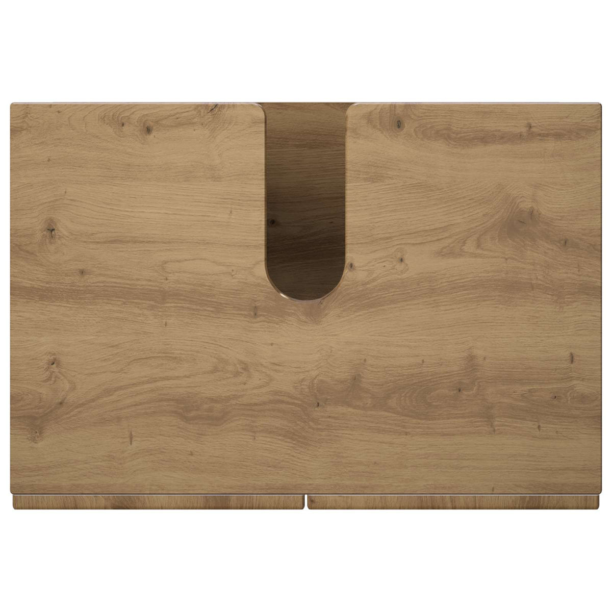 Badkamerkast Artisanaal eiken 60 x 41 x 58 cm Bewerkt hout
