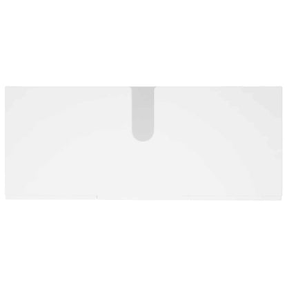 Badkamerkast Wit 101 x 41 x 58 cm Bewerkt hout