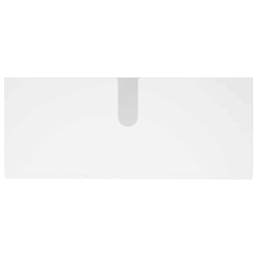 Badkamerkast Wit 101 x 41 x 58 cm Bewerkt hout