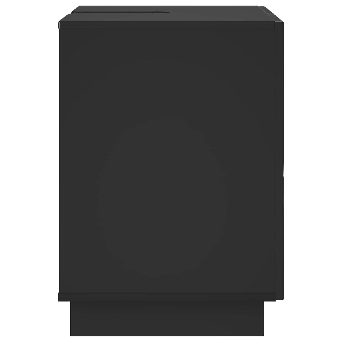 Badkamerkast Zwart 101 x 41 x 58 cm Bewerkt hout