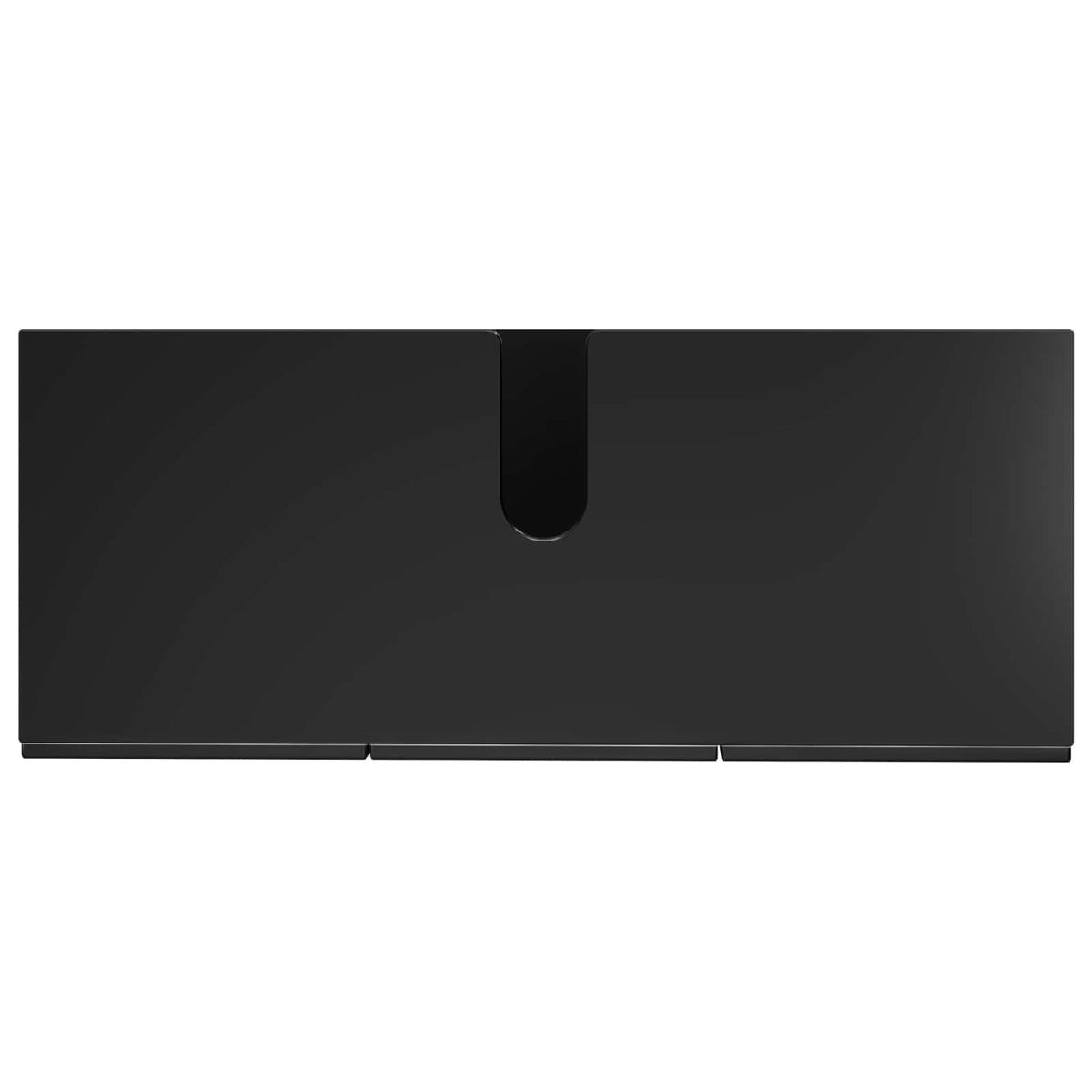 Badkamerkast Zwart 101 x 41 x 58 cm Bewerkt hout