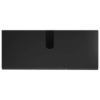 Badkamerkast Zwart 101 x 41 x 58 cm Bewerkt hout