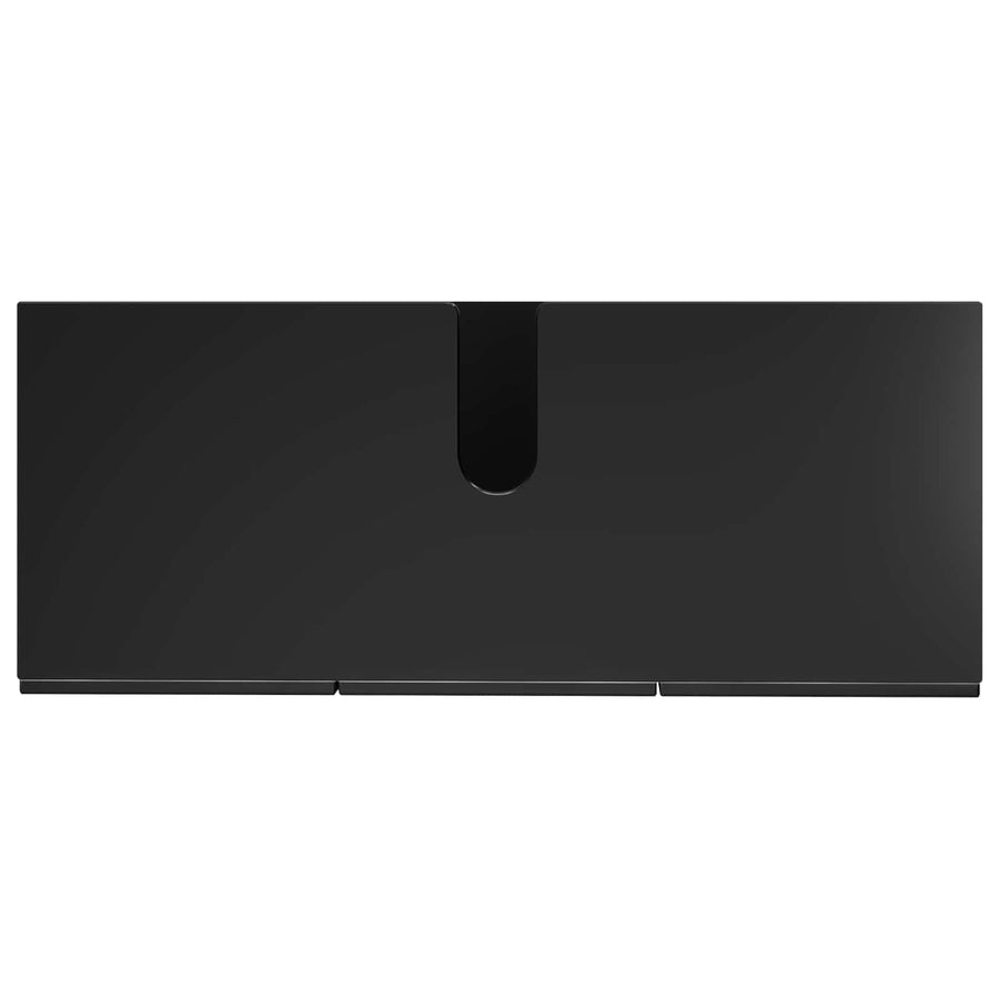 Badkamerkast Zwart 101 x 41 x 58 cm Bewerkt hout