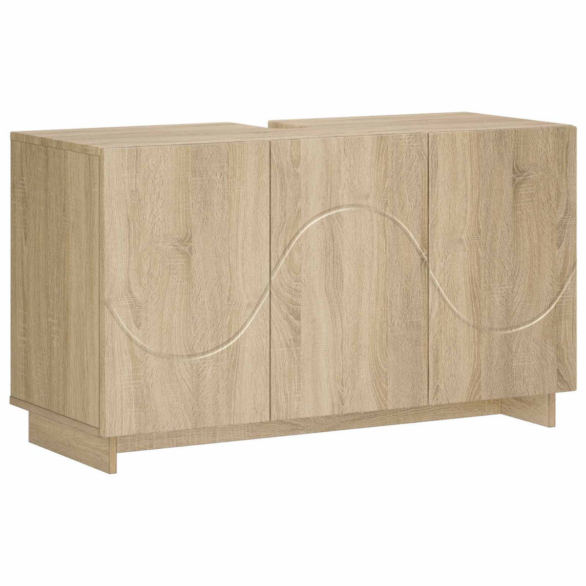 Badkamerkast Sonoma Eiken 101 x 41 x 58 cm Bewerkt hout
