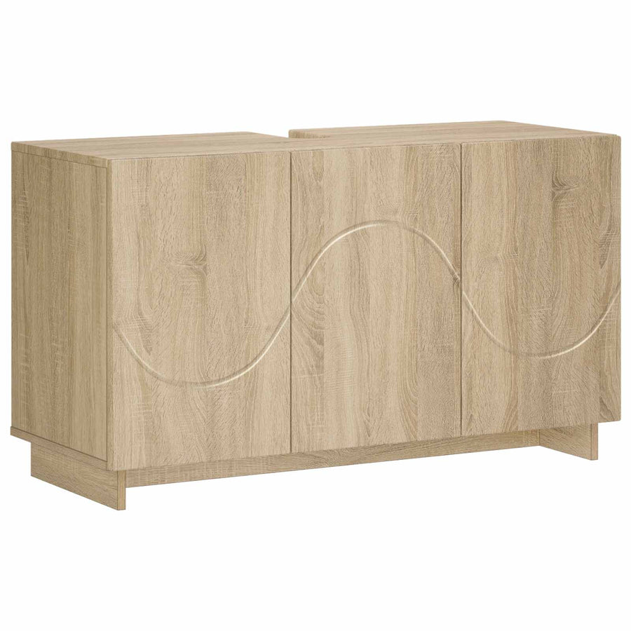 Badkamerkast Sonoma Eiken 101 x 41 x 58 cm Bewerkt hout