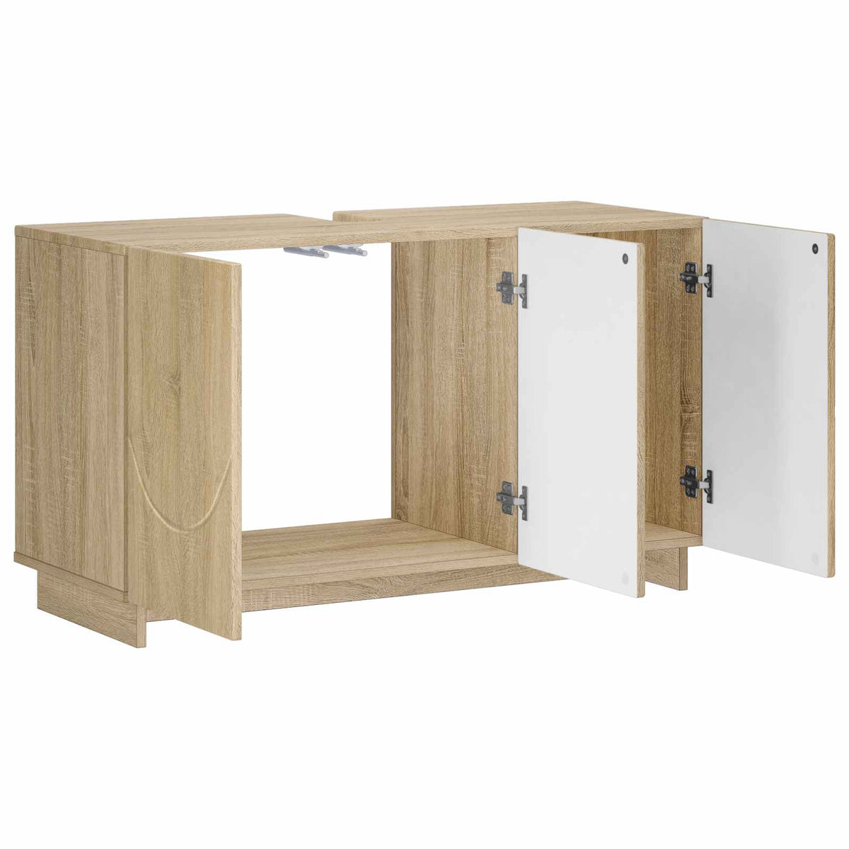 Badkamerkast Sonoma Eiken 101 x 41 x 58 cm Bewerkt hout