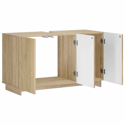 Badkamerkast Sonoma Eiken 101 x 41 x 58 cm Bewerkt hout